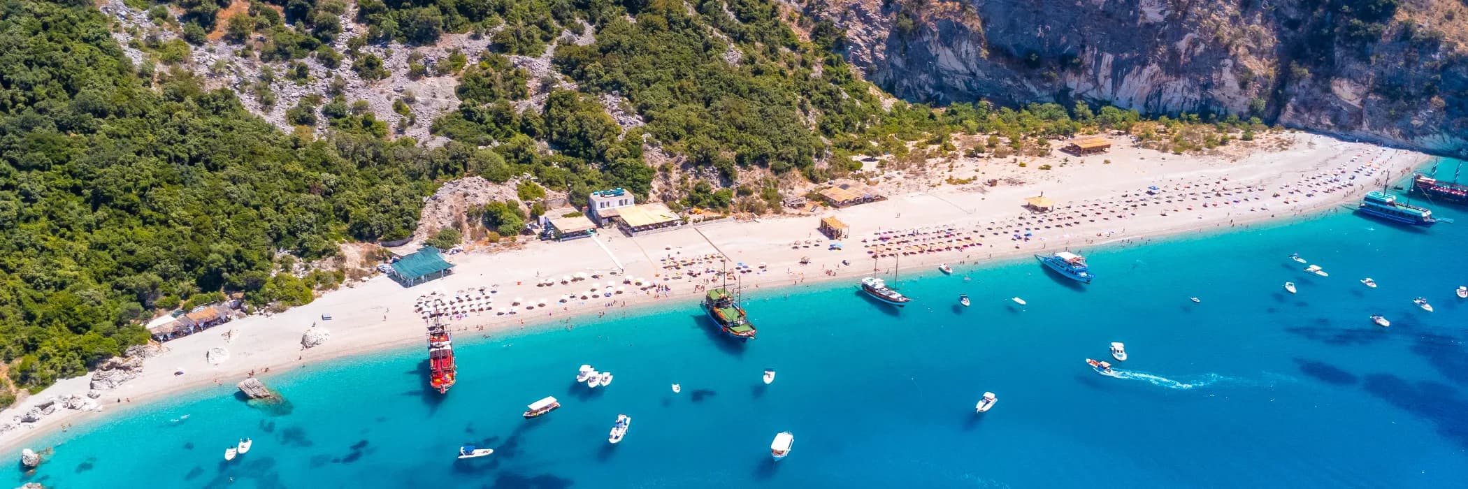 Kroreza Beach in Albania